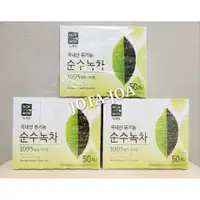 在飛比找蝦皮購物優惠-【JOTAJOA】100%韓國製 綠茶園 有機純粹綠茶 50