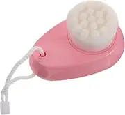 WRITWAA Facial Cleanser Brush Soft Silicone Bristles Manual Exfoliator for Sensitive Skin