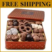 Beautifully Wrapped Chocolate Gift Basket - Ideal for Sympathy & Celebrations