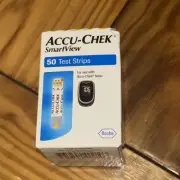 50 Accu-Chek Smartview Plus Test Strips~Exp~8/31/25~$51.99~Free Ship