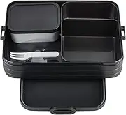 Mepal Take A Break Bento Lunch Box, Black, Large