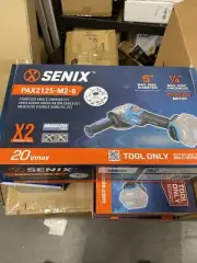 SENIX PAX2125-M2 X2 20 Volt Max* 5-Inch Brushless Angle Grinder Tool, 8500 RP...