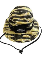 DRT Anglers Camp Fisher's Hat Cotton Boonei SAND YELLOW TIGER