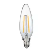 4w LED E14 Candle Globe Warm White 2700k, Cool White 4500k Dimmable