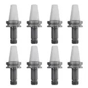 8Pcs BT40 ER16 4" M16 Thread Collet Chuck Toolholder For CNC Milling
