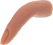 WRITWAA Silicone Nail Practice Finger Model Bendable Flexible Training Tool for Acrylic Nail Art Lightweight Portable Mannequin Finger for Convenient Practice Anytime Anywhere