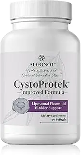 CystoProtek 1 Pack - Patented Formula Promotes Bladder Health Using an Exclusive Combination of hyaluronate, chondroitin and Natural Anti-inflammatory flavonoids