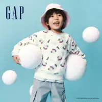在飛比找momo購物網優惠-【GAP】男幼童裝 Gap x 佩佩豬聯名 Logo印花刷毛
