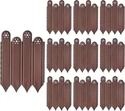 Garden Border Edging, Rust-proof Yard Fencing, Vegetable Backyard Palisade 30x21x1cm/11.81x8.27x0.39 Inches Weather-Resistant/Versatile Landscaping Tool For Patios, Flower Beds