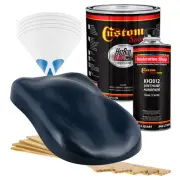 HOT ROD FLATZ Midnight Blue Gallon Kit URETHANE Flat Auto Car Paint Kit