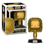 FUNKO POP VINYL #287 STAR WARS PRINCESS LEIA GOLD CHROMEFREE POP PROTECTOR