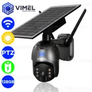 Wireless Solar Camera WIFI Security 128GB Outdoor Battery CCTV Home PTZ