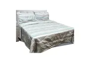 Hotel Living 3 Pce Light Weight Comforter Set Queen/King Oscar Mosaic Comforter Sets Queen