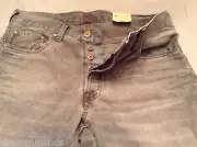 NWT PRPS Barracuda Gray Button-Fly Denim Jeans - 32