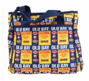 Old Bay Can Pattern Hot/Cold Insulated Tote Bag NEW Fast Free Ship