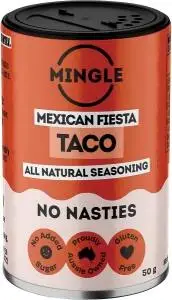Mingle Mexican Fiesta Taco All Natural Seasoning 5x50g