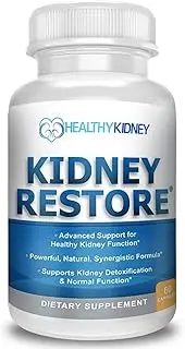 Natural Kidney Cleanse to Support Kidney Function and Detox, Advanced Formula Can Help Boost Kidney Health, Daily Health Supplement Pills for Poor Kidneys, Kidney Flushing, 60 Capsules