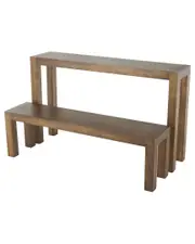 Peyton Lane Set Of 2 Wood Console Table With Bench