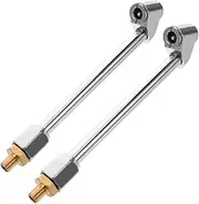 Gatuida 2pcs Heavy Duty Tire Inflator Chuck Metal Nozzle for Car Motorcycle Quick Connect Air Compressor Fitting