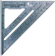New Swanson Tool Speed Square Layout Tool with Blue Book and Combination Square