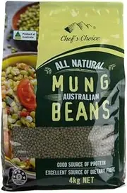 Chef's Choice All Natural Austalia Mung Beans 4Kg