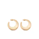 [Cult Gaia] Cult Gaia Mona Hoop Earrings ONE SIZE GOLD