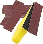 121-piece Sanding Paper Set 80-600 Grit Dry Sandpaper for Furniture Grinding Automotive