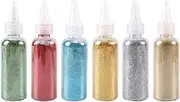 6 Pcs Nail Sequin Mica Particle Nail Powders Manicure Sets Manicure Makeup Decoration