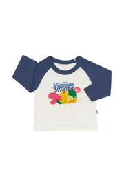 [Bonds] Bonds Toddler Roomies Long Sleeve Ringer Tee in Fruit Market Size: 12-18 Months, Aussie Cotton 12-18 Months Fruit Market
