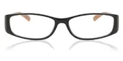 Rectangle Full Rim Plastic Men's Glasses Brown, Size +1.00 - Lenses Included - Private Health Rebate - Blue Light Block Available - SmartBuy Readers