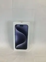 Original BOX for Apple iPhone 15 PRO MAX Blue Titanium EMPTY BOX