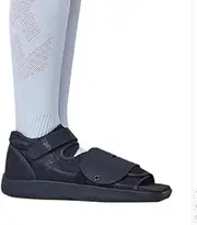 Post-op Shoe for Broken Foot or Toes | Medical/Surgical Walking Boot Cast, Stress Fracture Brace & Orthopedic Sandal with Hard Sole (Medium - Large) (M)