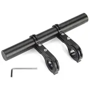Bicycle Handlebar Extender - Extension Frame with Speedometer Flashlight,