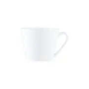 Maxwell & Williams Cashmere 450ml Short Coffee Mug Cup Fine Bone China White