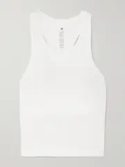 [lululemon] lululemon - Ebb To Street Ribbed Jersey Tank - White - US10 US 10 White