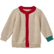 Vild House of Little Baby Alpaca Cardigan, Multi Colour Block