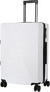 [sdneNest] Carry-on Suitcase Luggage Portable Luggage with Spinner Wheels Carry On Luggage Drop-Resistant Locking Suitcase Carry-on Suitcases Carry On Luggages (White 24 in)
