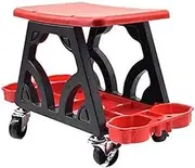 Workshop Stool Mechanic's Seat Car Multi-Function Chair Mechanic for Wax Polishing Projects Car Creeper Stool Chair Mobile Creeper Seat(A)
