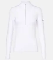 [Jet Set] Jet Set Ginger half-zip ski top AU 6 white