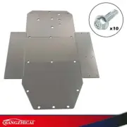 FIT FOR 2008-2014 POLARIS RZR RZR-S RZR XC ALUMINUM SKID PLATE HEAVY DUTY 3/16"