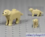 LEGO - Labrador / Golden Retriever Dog - Puppy Pet Animal Minifigure City Town