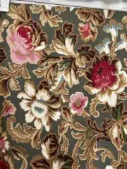 Longaberger FABRIC SQUARE 48" - ELEGANT CARD TABLE CLOTH - NEW in Plastic - NICE