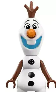 NEW LEGO Olaf Frozen Mini Doll Body Medium Blue Mouth 43194 dp138