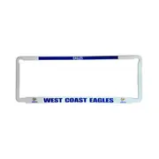 West Coast Eagles AFL Number Plate Cover