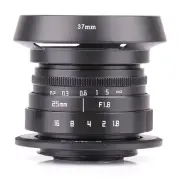Mini 25mm f/1.8 CCTV Movie Lens for Panasonic Olympus m4/3 Mount cameras GH1 GH2
