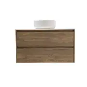 Rick McLean's 900mm Oak Tradie Bonza Vanity Unit