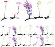 [LIGIGWASH] 30Pcs Funny Plant Hair Clips for Decorative Sprout Hair Accessories Unique Hairpins with Designs for Parties and Everyday Wear