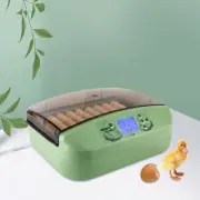 32 Egg Incubator Fully Automatic Digital Led Turning Chicken Eggs Poultry Green