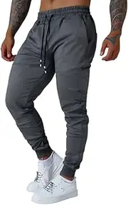 [MGYIMOYUGYM] Men's Slim fit Jogging Pants, Suitable for Running and Fitness Activities, Bottom Binding Sports Pants