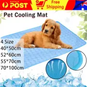X Large Self Cooling Mat Bed Pet Dog Cat Heat Relief Non-Toxic Summer Bed Pad